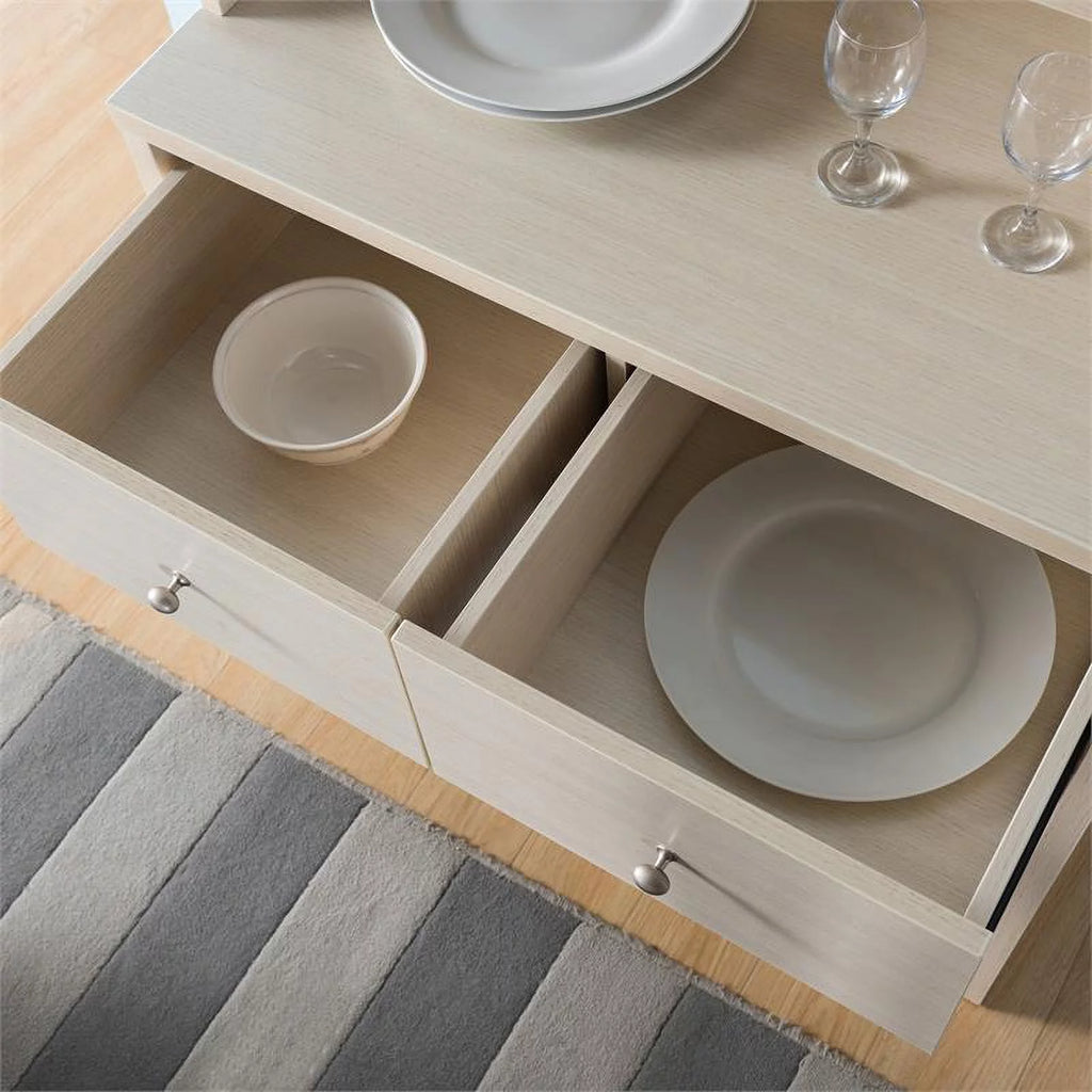 Ivory Wood Baker Rack J87332