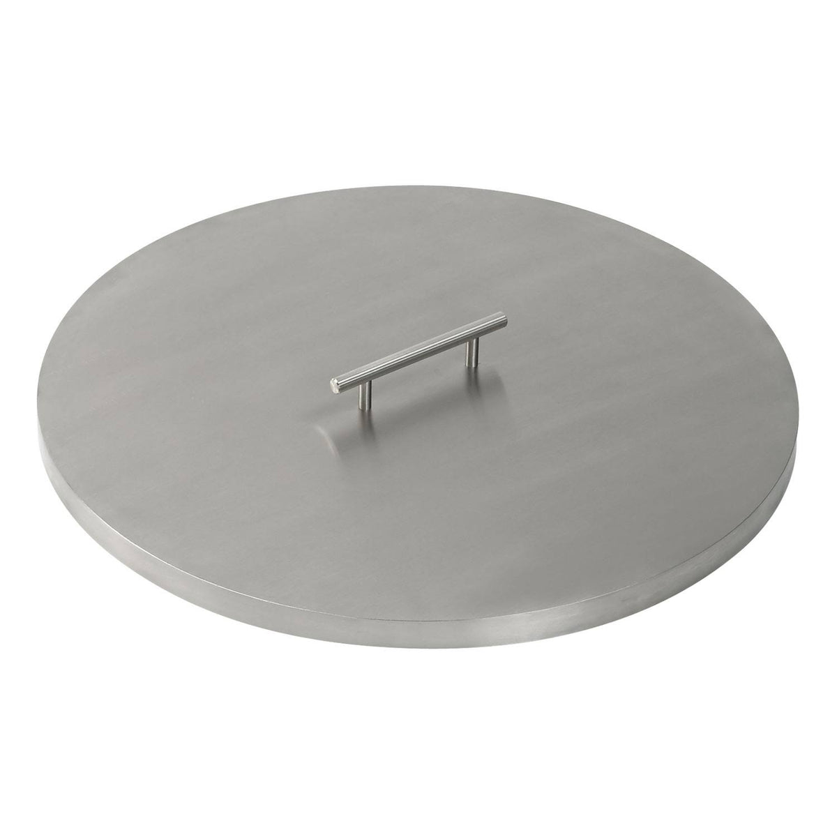 Stainless Steel Cover for 25x22 Round Drop-in Fire Pit Pan C1683