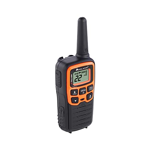 Black/Orange FRS Two Way Radio 2 Pack D829381