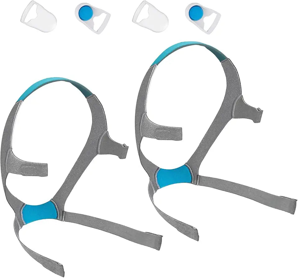 Medium 2-Pack CPAP Mask Headgear with Clips O252