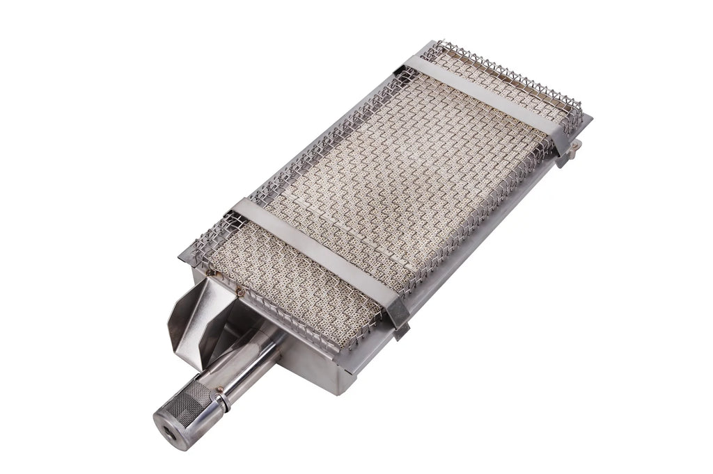 60000 BTU 30" Wide Natural Gas Built-In Grill Stainless Steel Q893