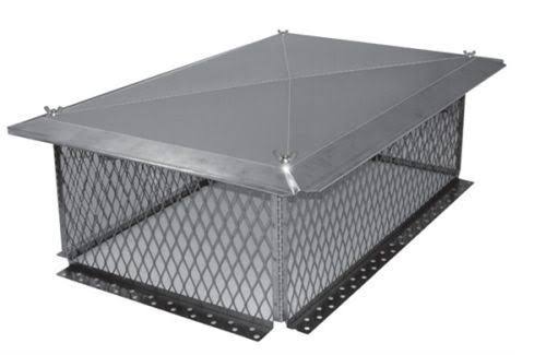 13x22x20x22 Stainless Multi-Flue Knock Down Cap Z1067