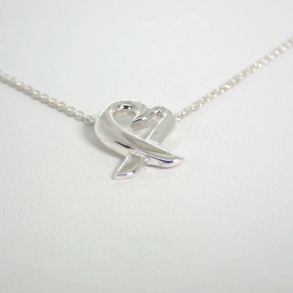 925 loving heart pendant necklace G49463