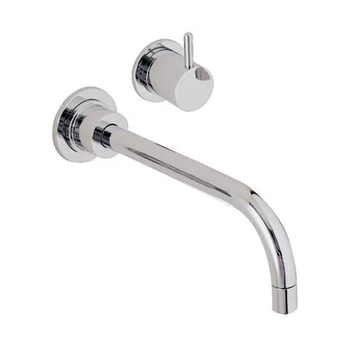 Antique Nickel Flat Wall Mount Faucet N736