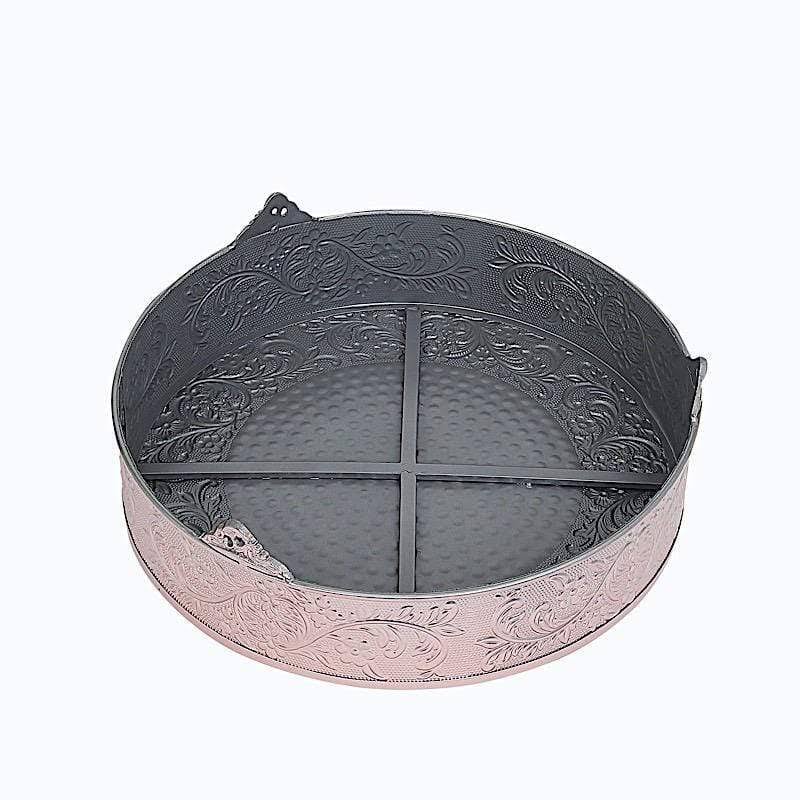 Rose Gold Round Cake Stand Z5261