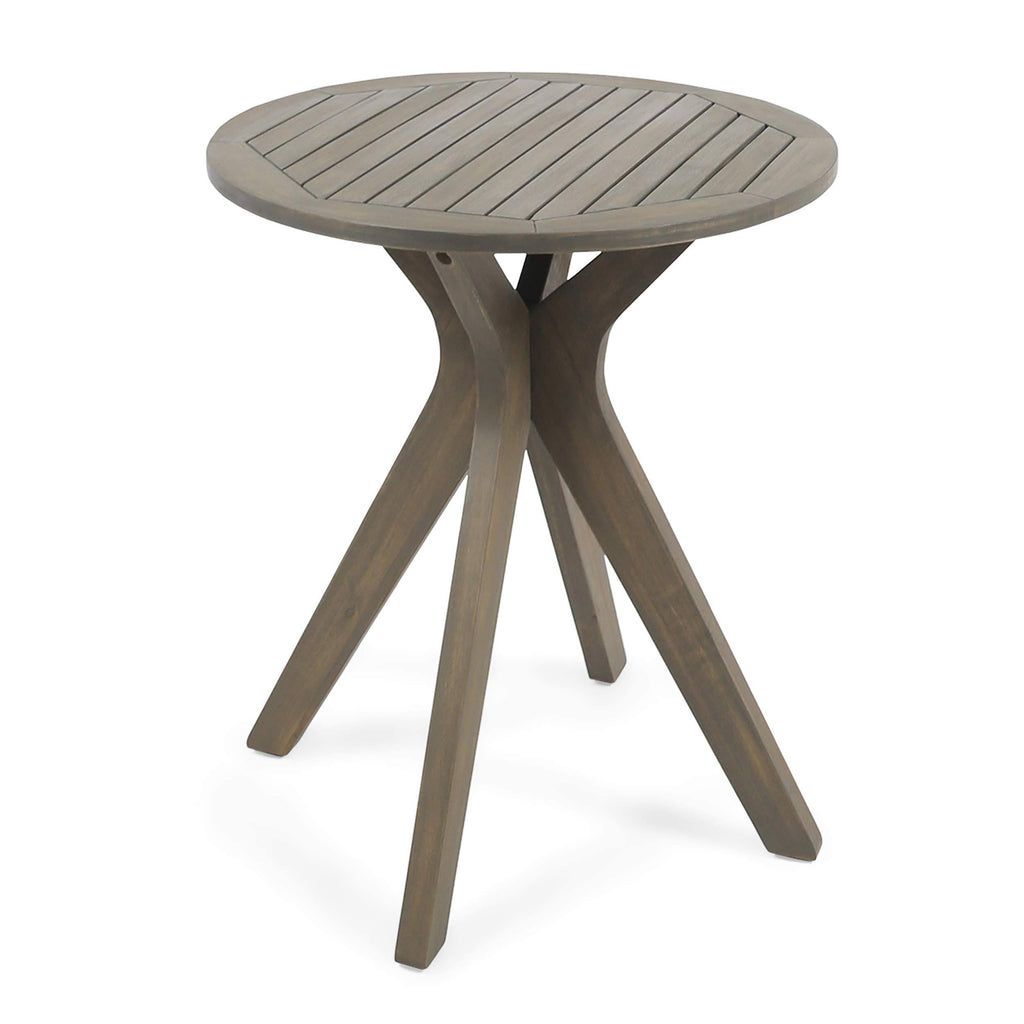 Grey Acacia Wood Bistro Table M421213