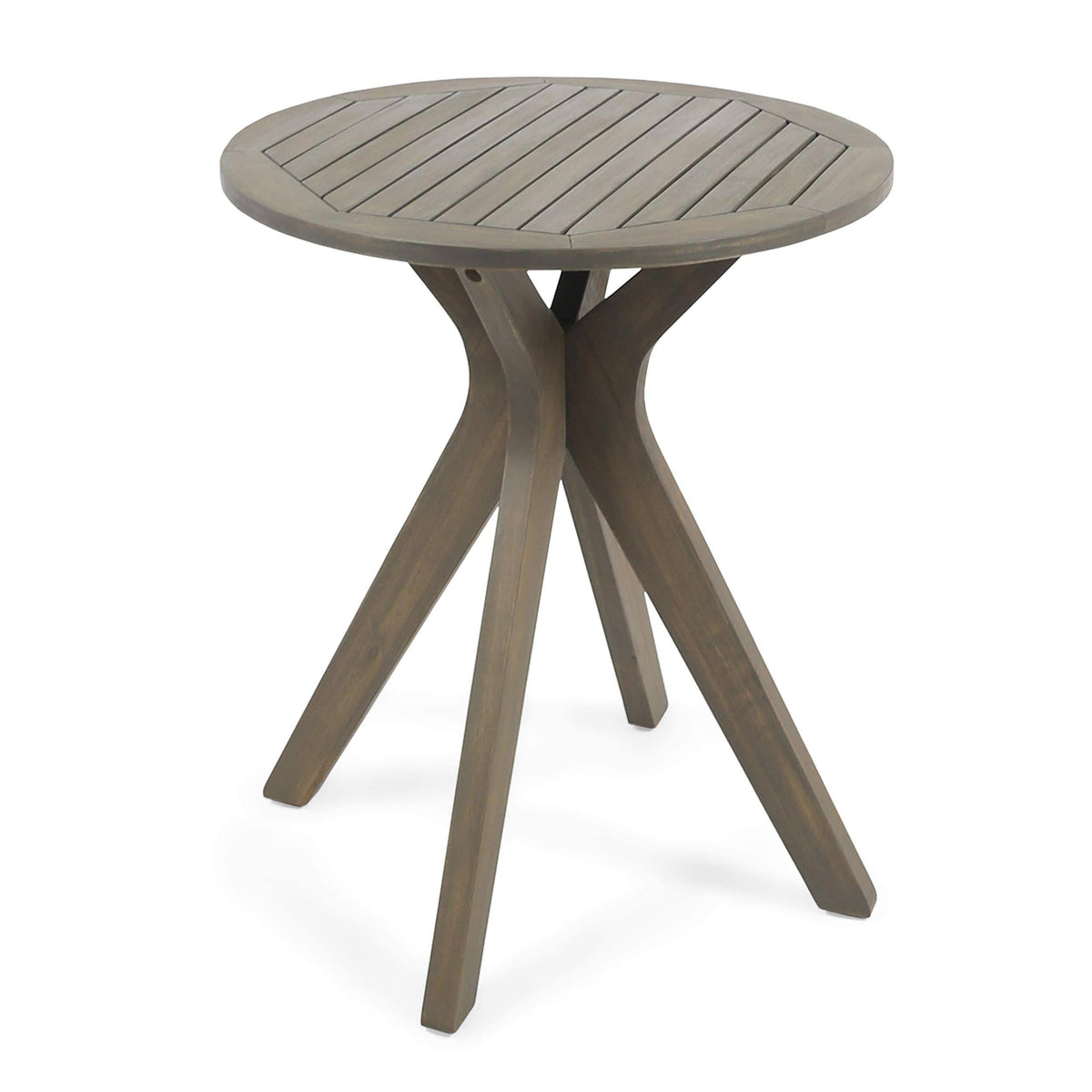 Grey Acacia Wood Bistro Table M421213