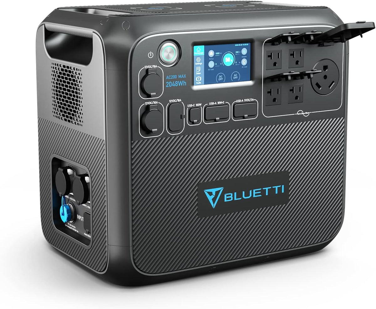 Portable Power Station 2048Wh LiFePO4 Battery Backup F648891
