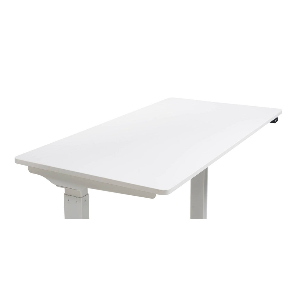 White Electric Height Adjustable Standing Desk Q513