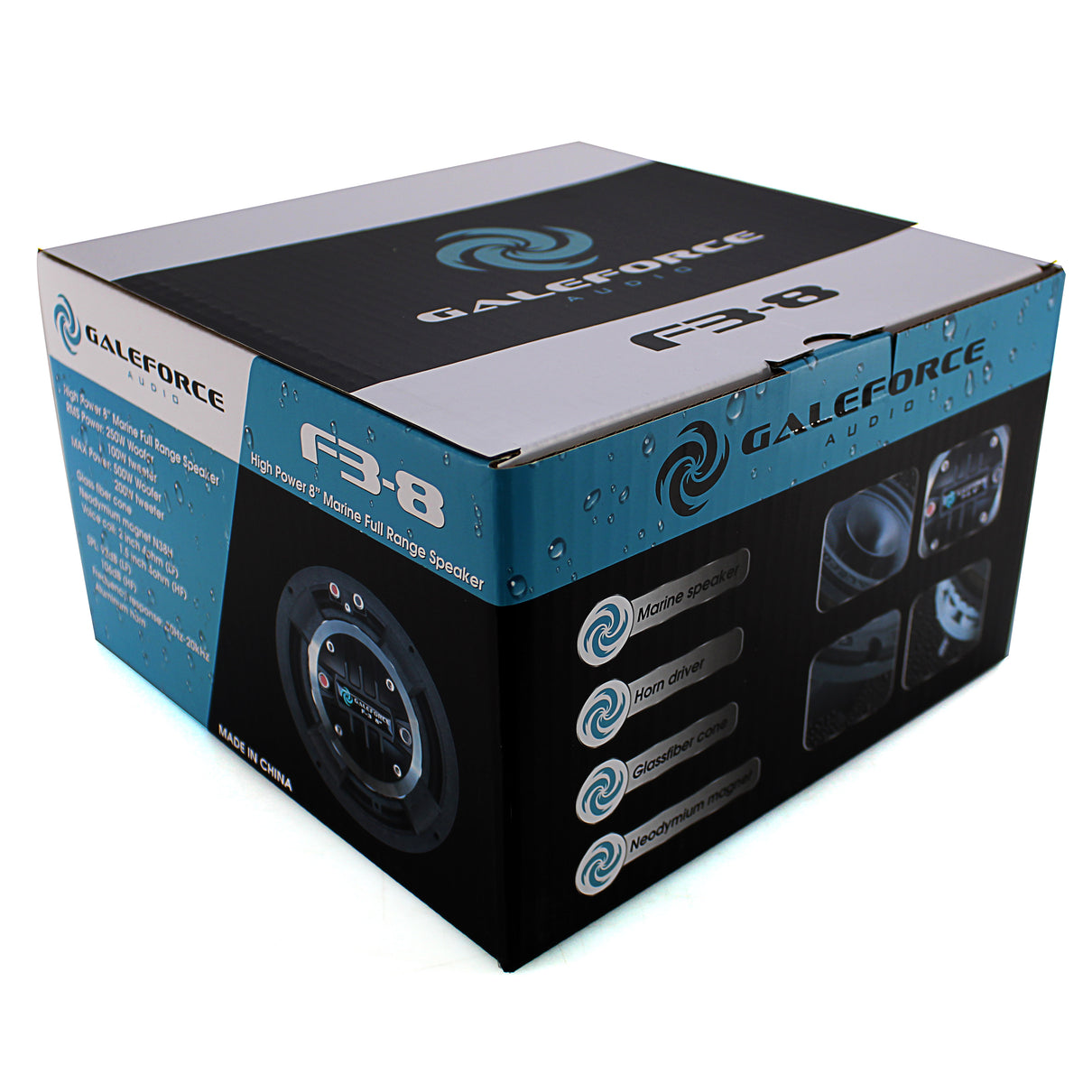 2-way Marine Grade Speaker 8" 450W RMS 4ohm U858868