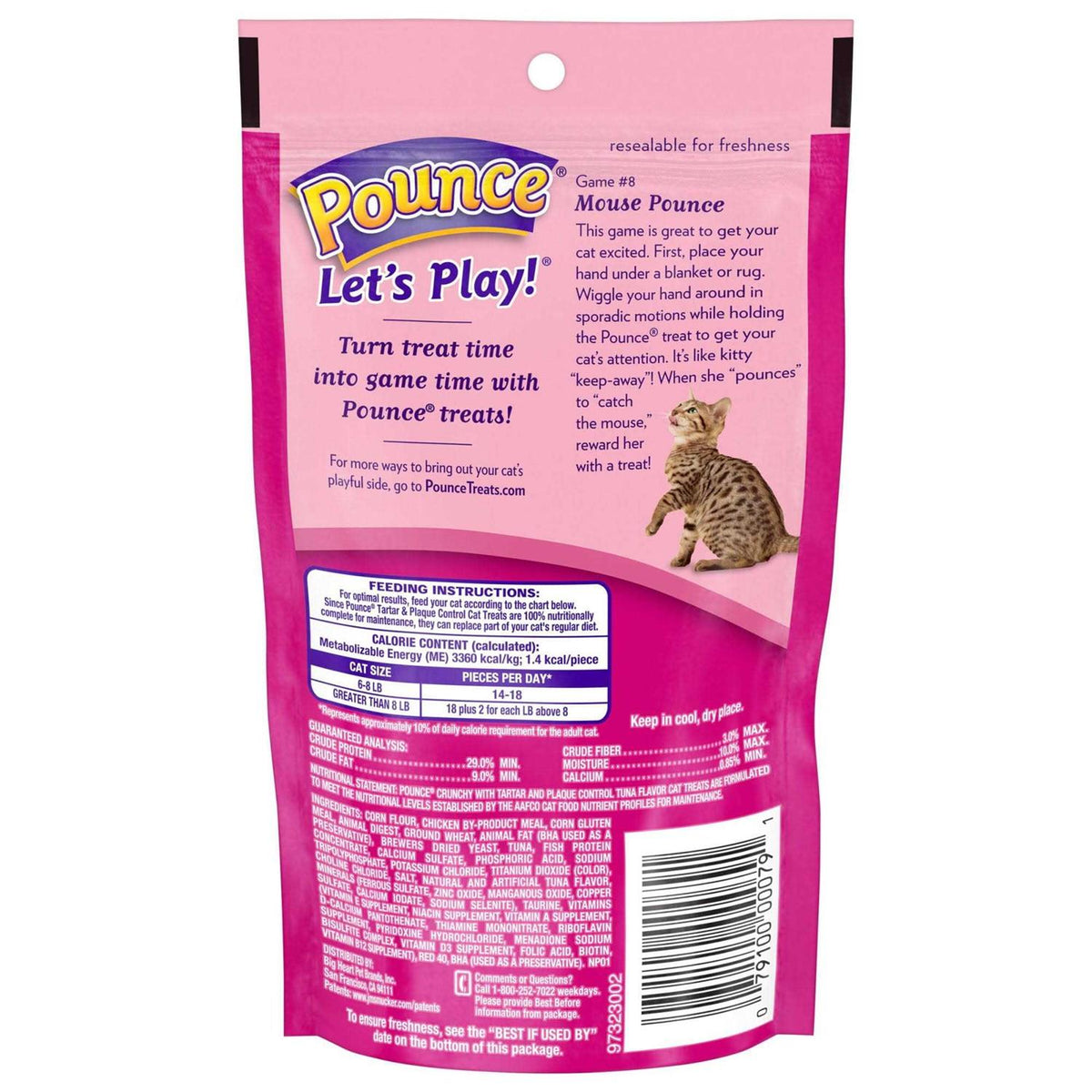 Tartar Control Crunchy Tuna Flavor Cat Treats G2050