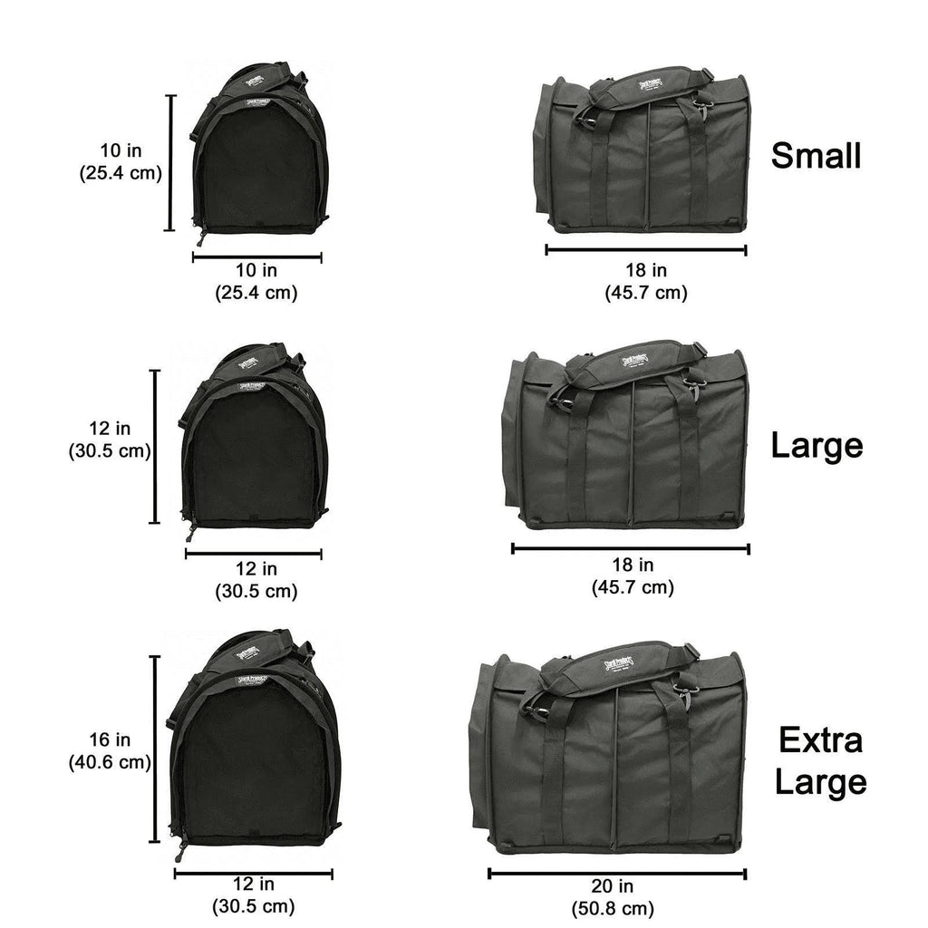 Flexible Height Pet Carrier Large Bordeaux D9239