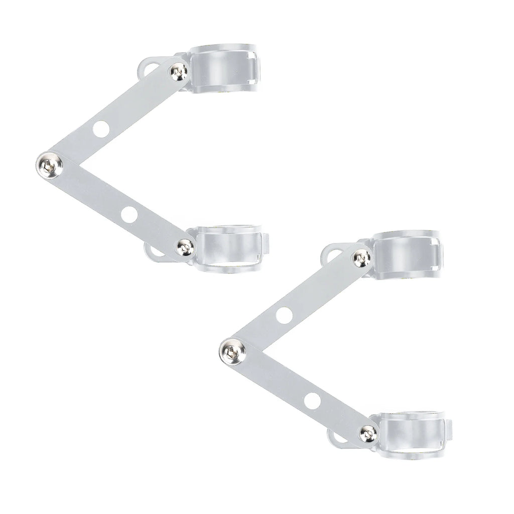 Chrome Motorcycle Headlight Mount Bracket Adapter M2073