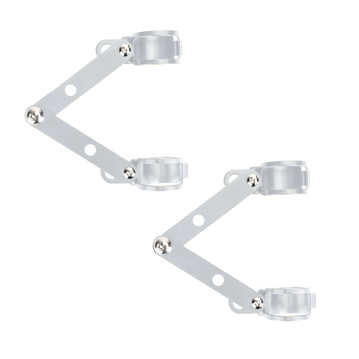 Chrome Motorcycle Headlight Mount Bracket Adapter M2073