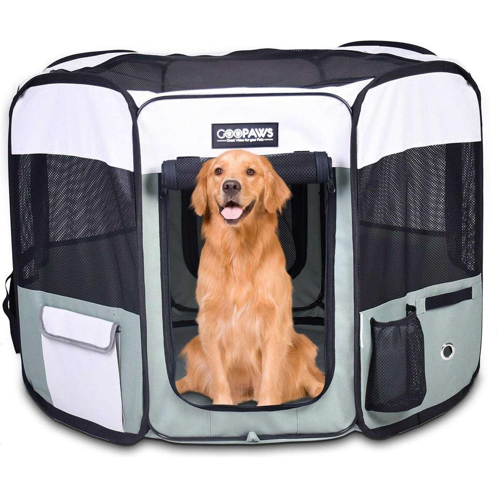 Portable Dog Exercise Playpen J958