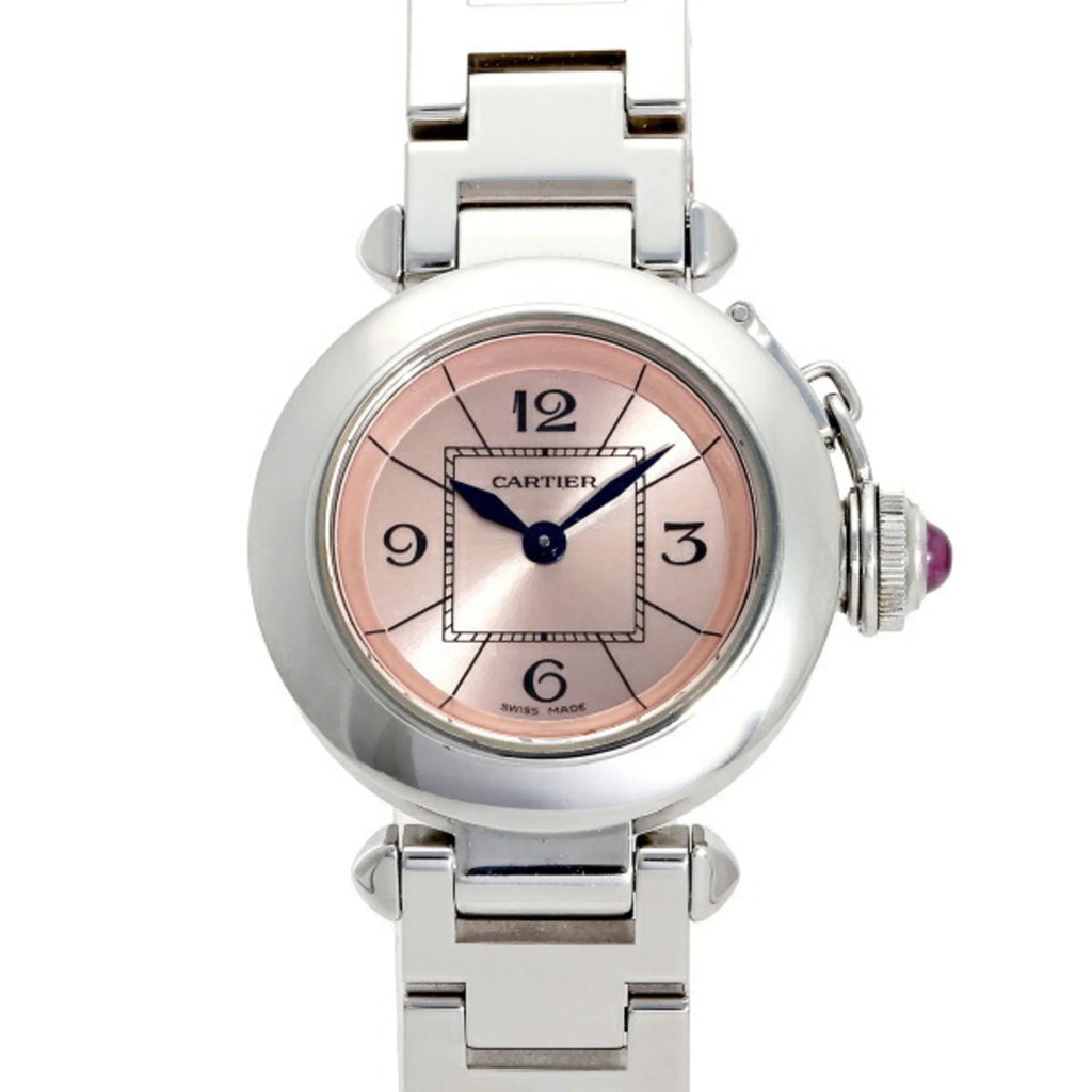 Pre-Owned Pink Dial Watch H459