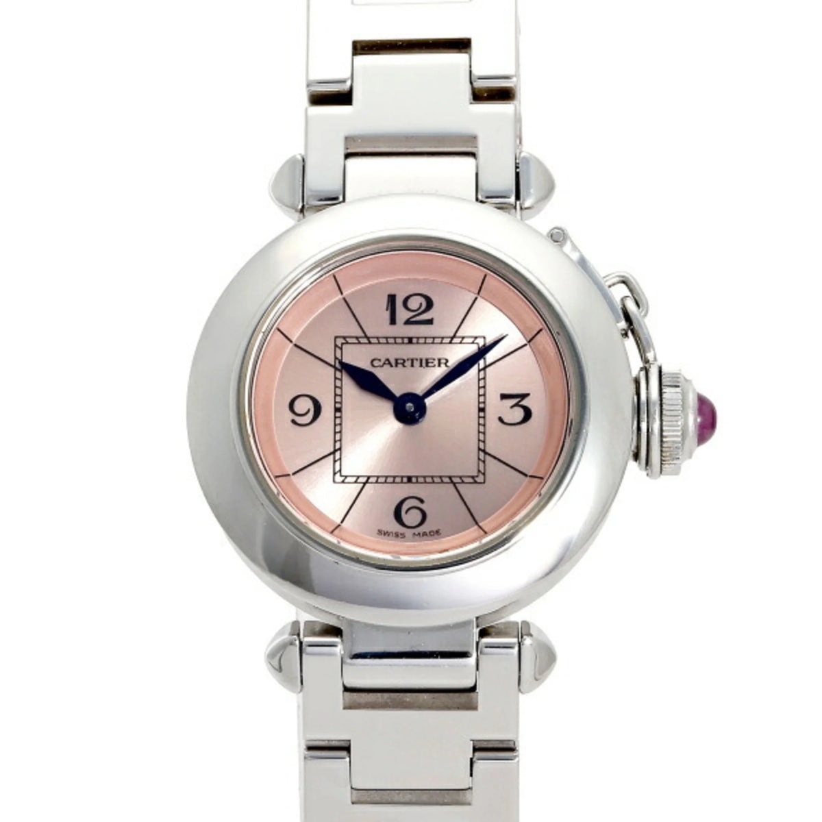 Pre-Owned Pink Dial Watch H459