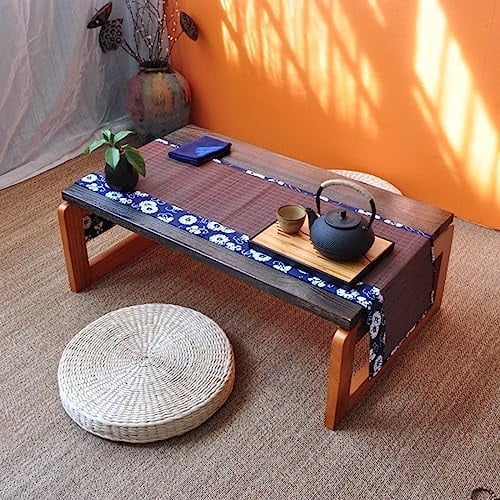 Walnut Oval Nesting Coffee Table Set of 2 with Metal Legs E5233
