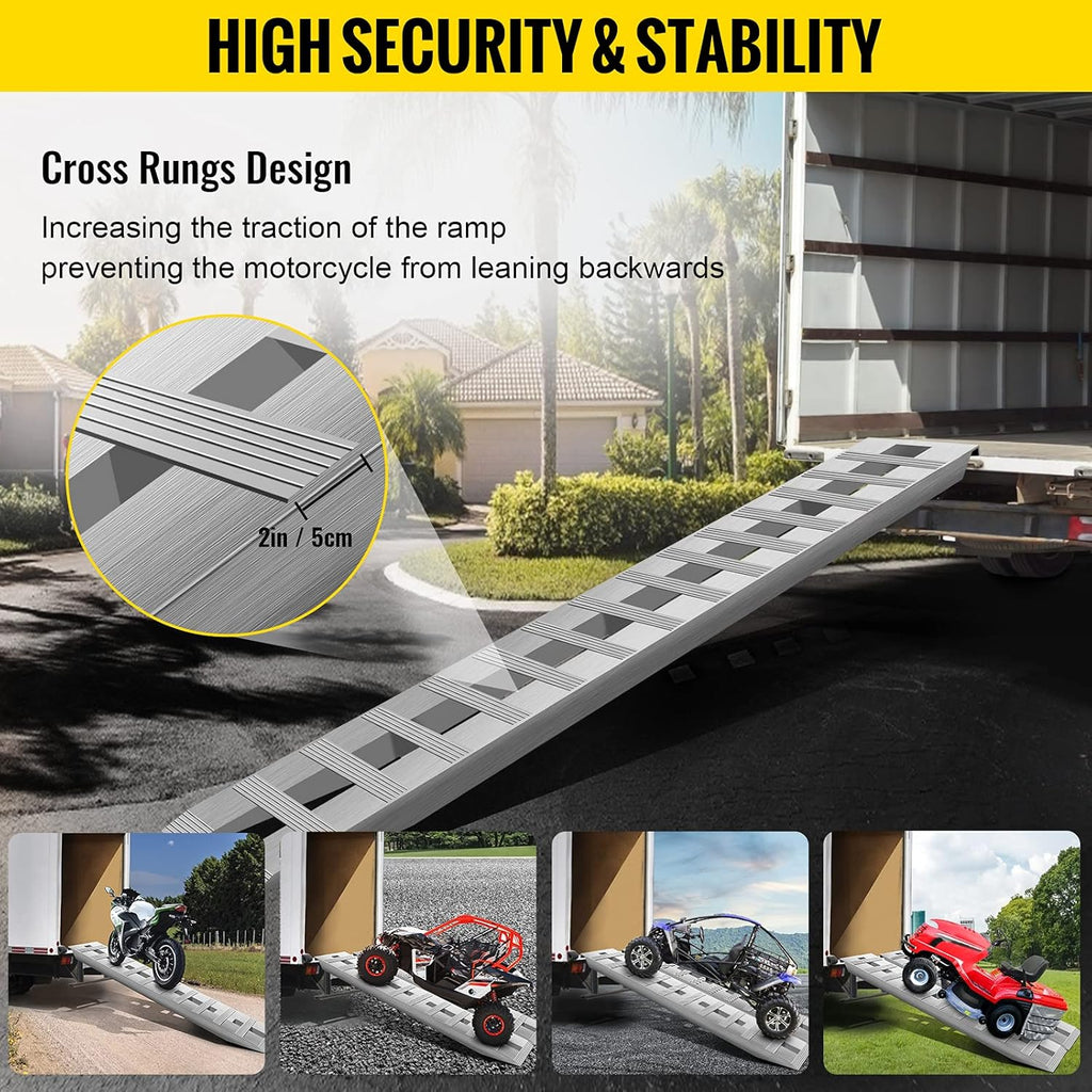 84x14 Inch Aluminum Ramps 1 Pair S52613