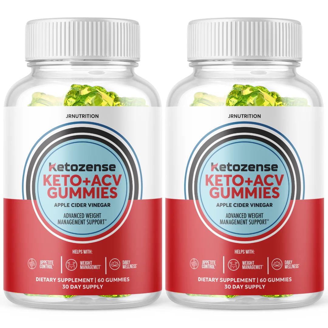Keto + ACV 1000mg Gummies - 2 Bottles V3468
