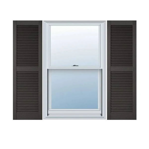 Musket Open Louver Shutters, Per Pair Y282