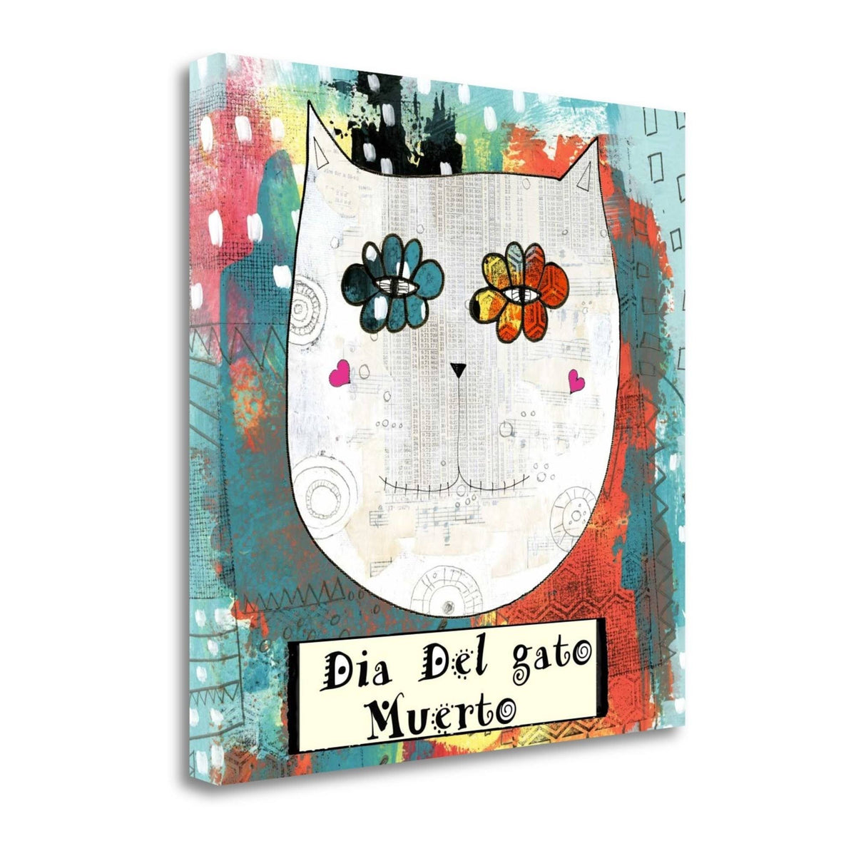 Day of The Dead Cat Fine Art Giclee Print T801454