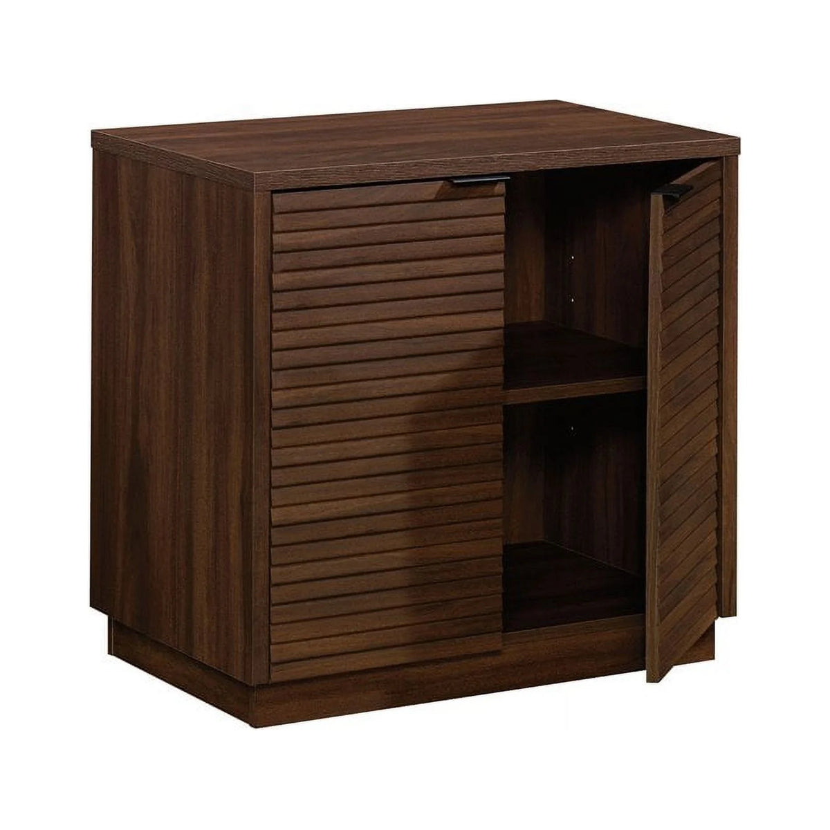 3-Piece Credenza Desk & Hutch & Utility Stand M747465