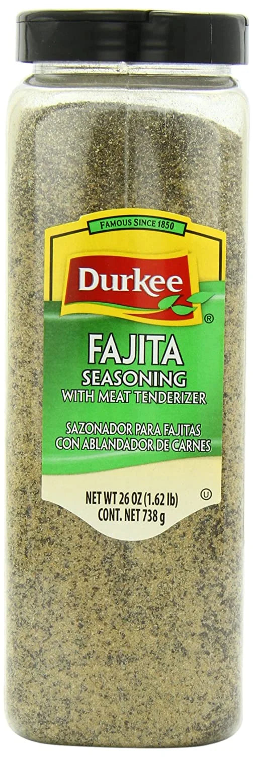Fajita Seasoning with Meat Tenderizer, 26-Ounce C5983