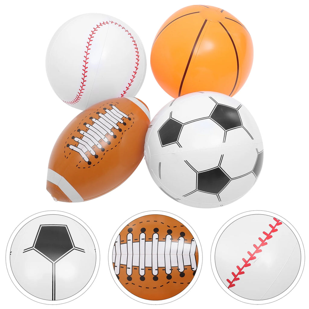 Inflatable Ball Set of 4 I3295