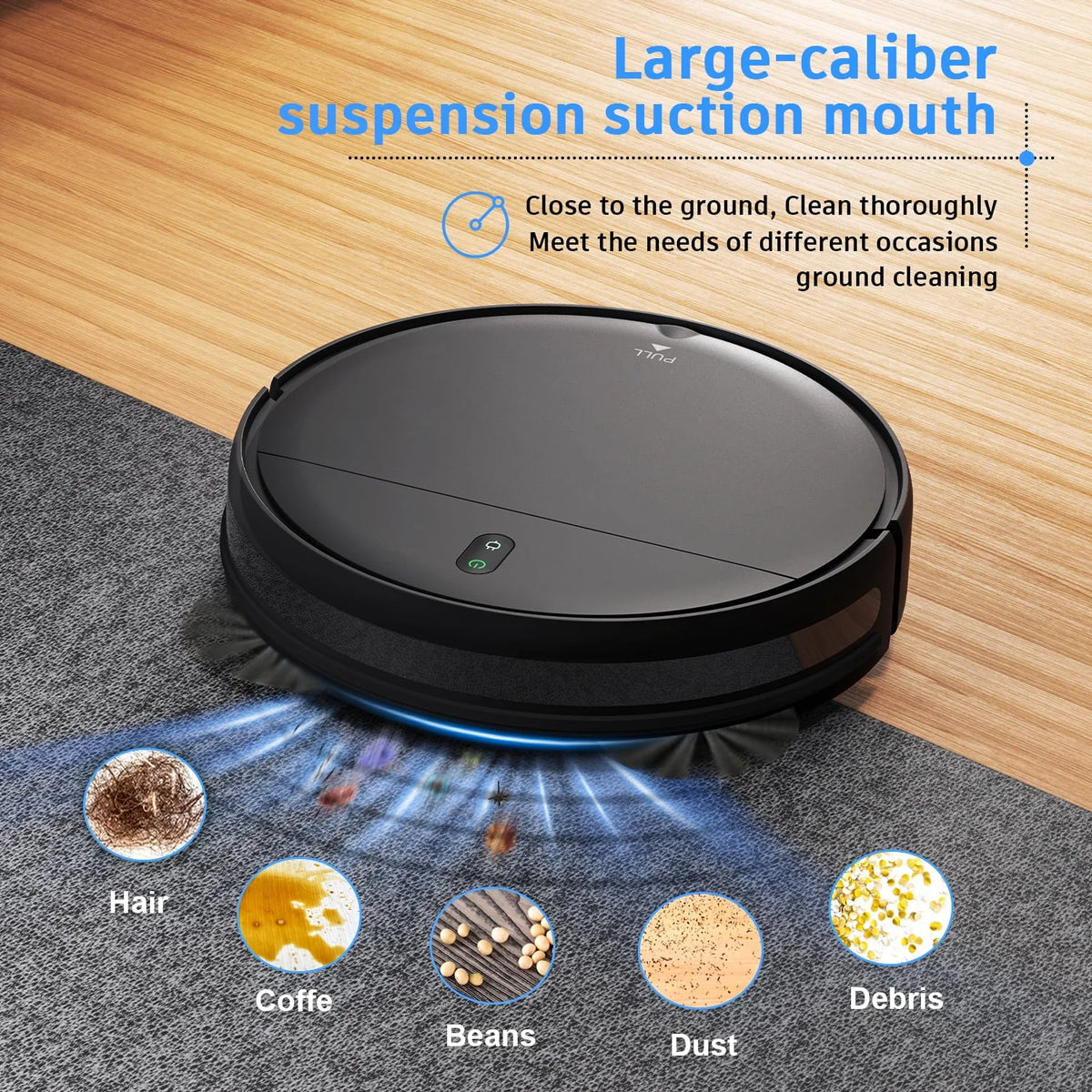 2 in 1 Robot Vacuum and Mop Combo Q86898