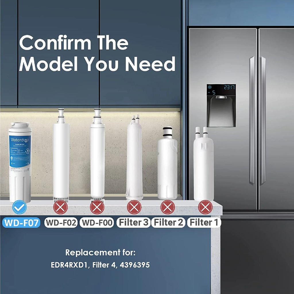 6 Pack Refrigerator Water Filter K42974