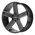 22x9 Satin Black Milled Wheel T659386