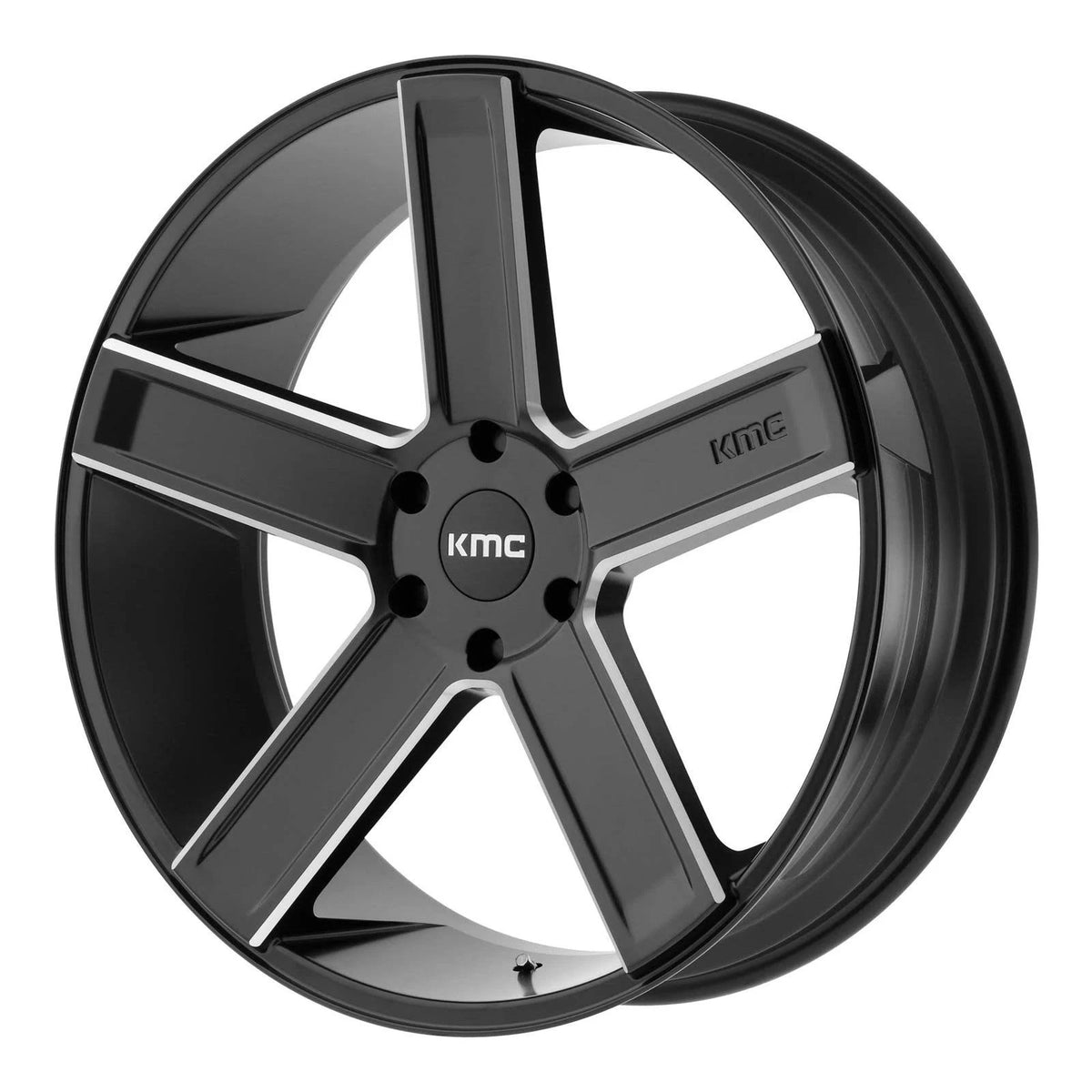 22x9 Satin Black Milled Wheel T659386