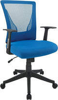 Mesh Low-Back Task Chair Blue/Black G259297