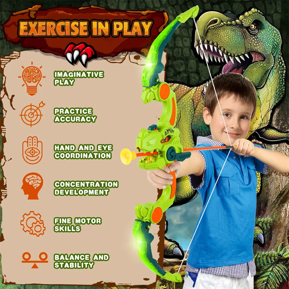 Kids Bow and Arrow Set with 8 Suction Cup Arrows E5997