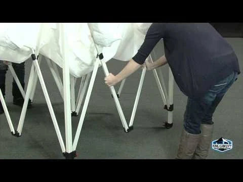 10x10 Instant Pop Up Canopy Tent with Black Cover O877