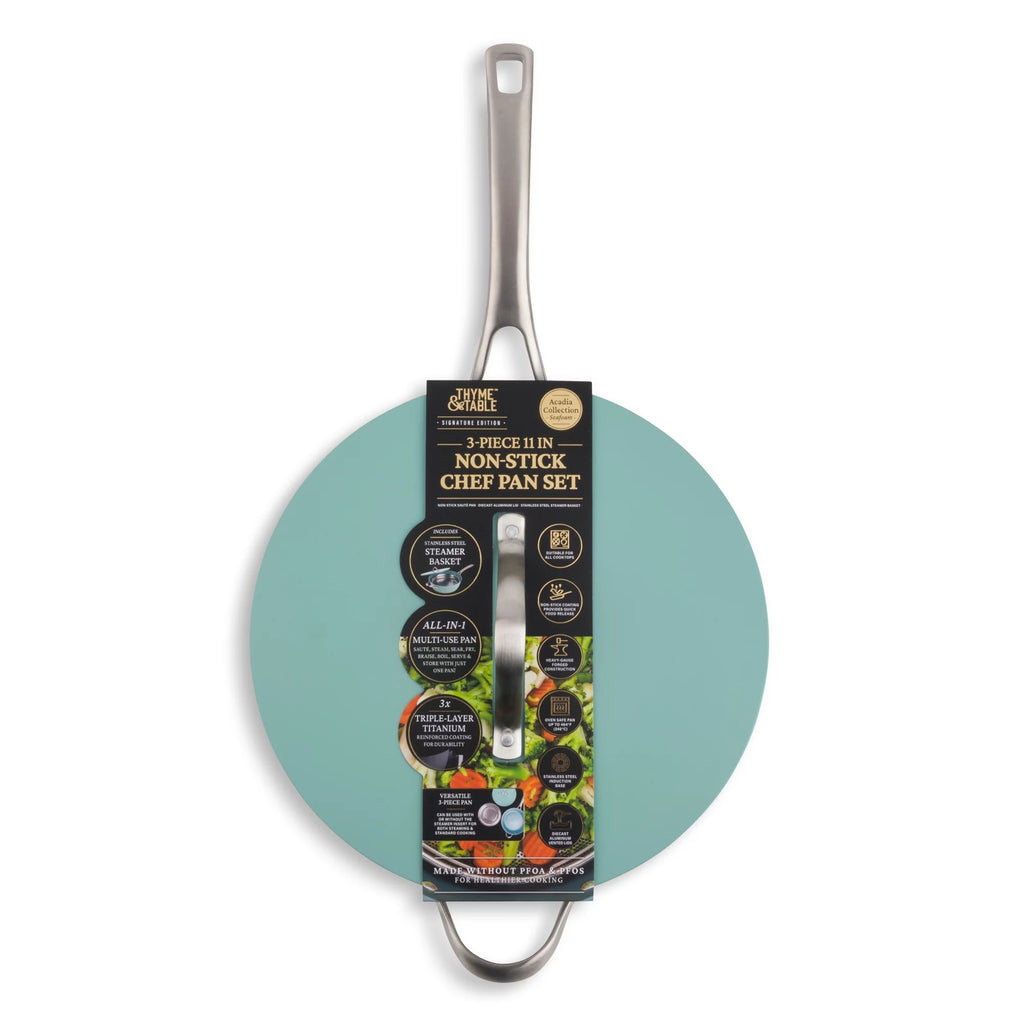 Chef Set with Steamer Basket X65096