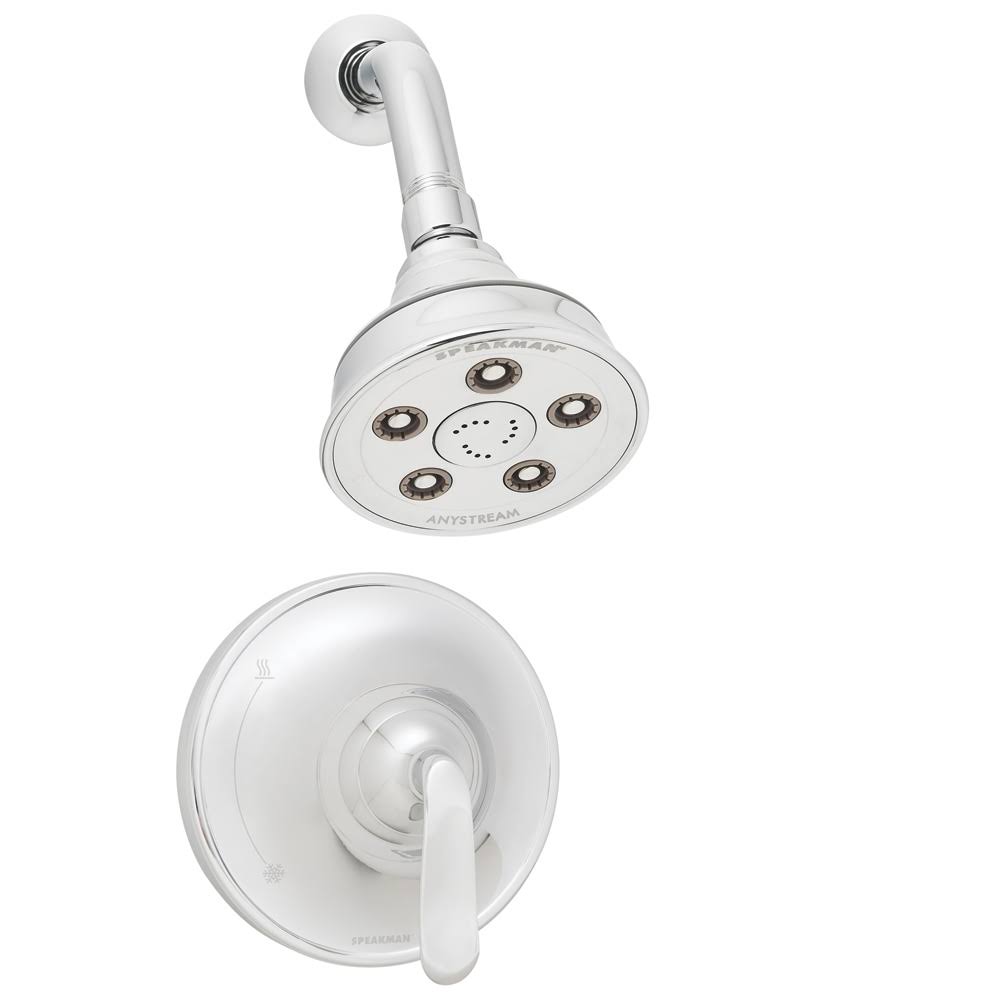 Polished Chrome Shower and Tub Combination F1305
