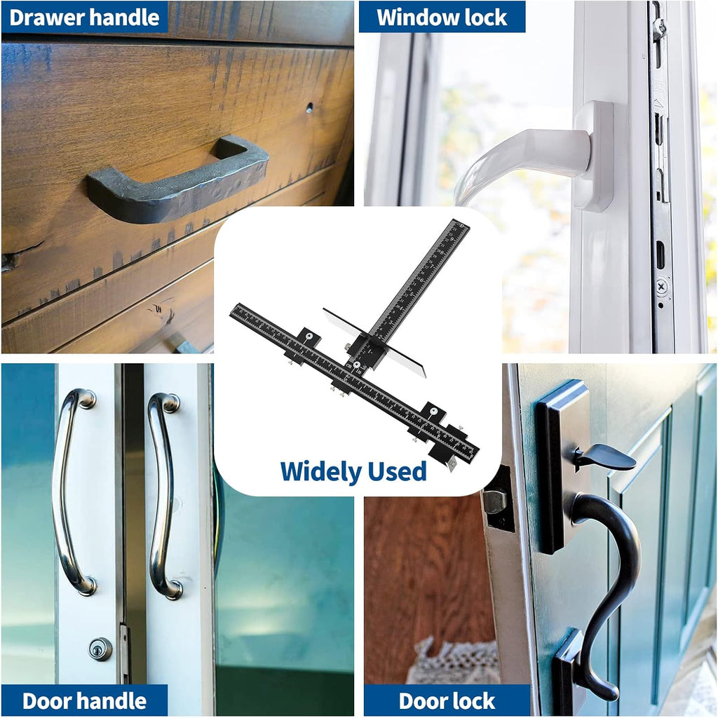 Aluminum Alloy Adjustable Cabinet Hardware Jig I236