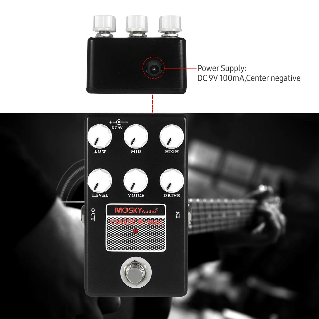 Speaker Simulator Guitar Effect Pedal P7119