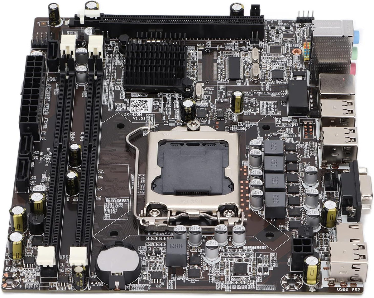 DDR3 Computer Motherboard Single Dual Channel 1066/1333/1600 LGA 1156 U23266
