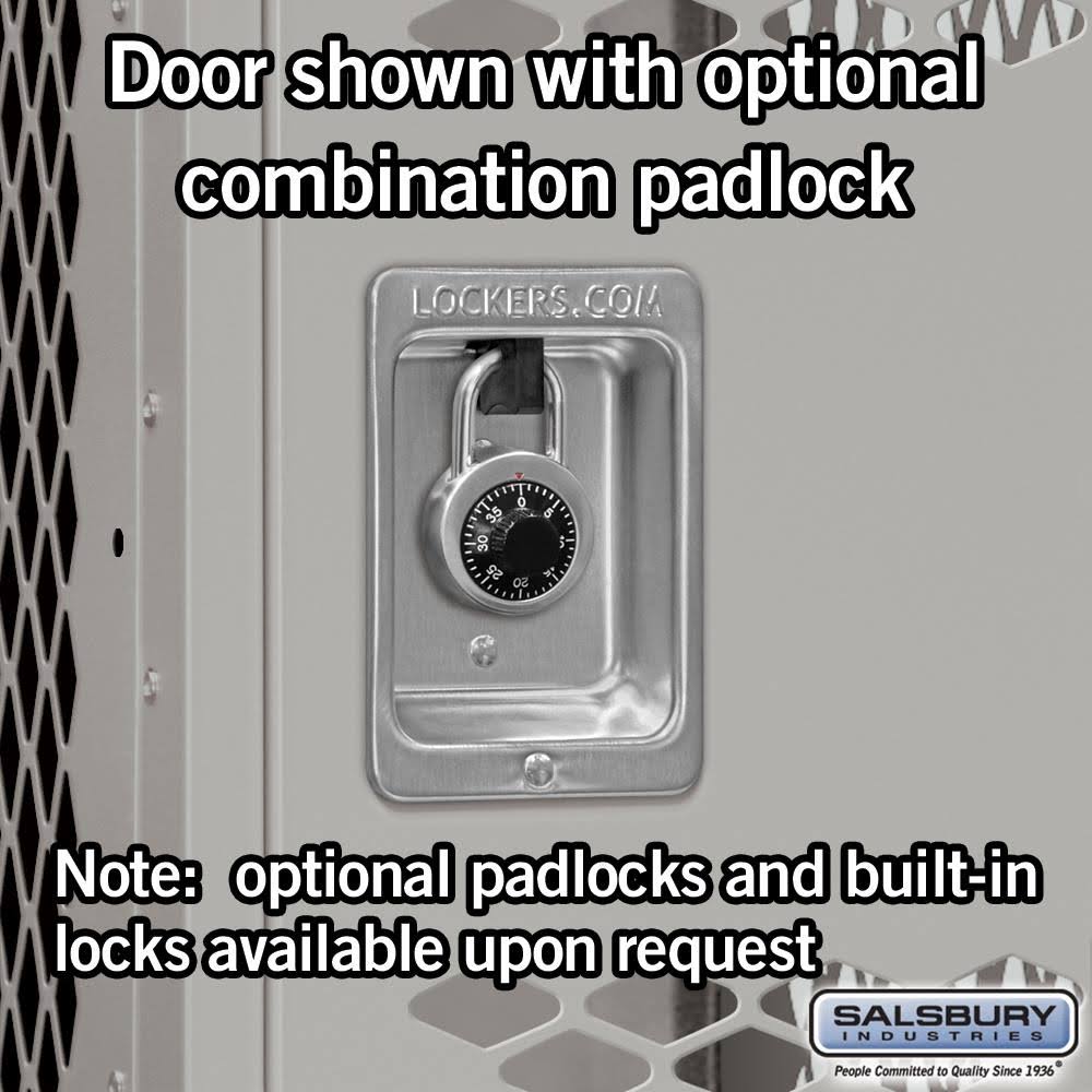 Gray Metal Locker E4225