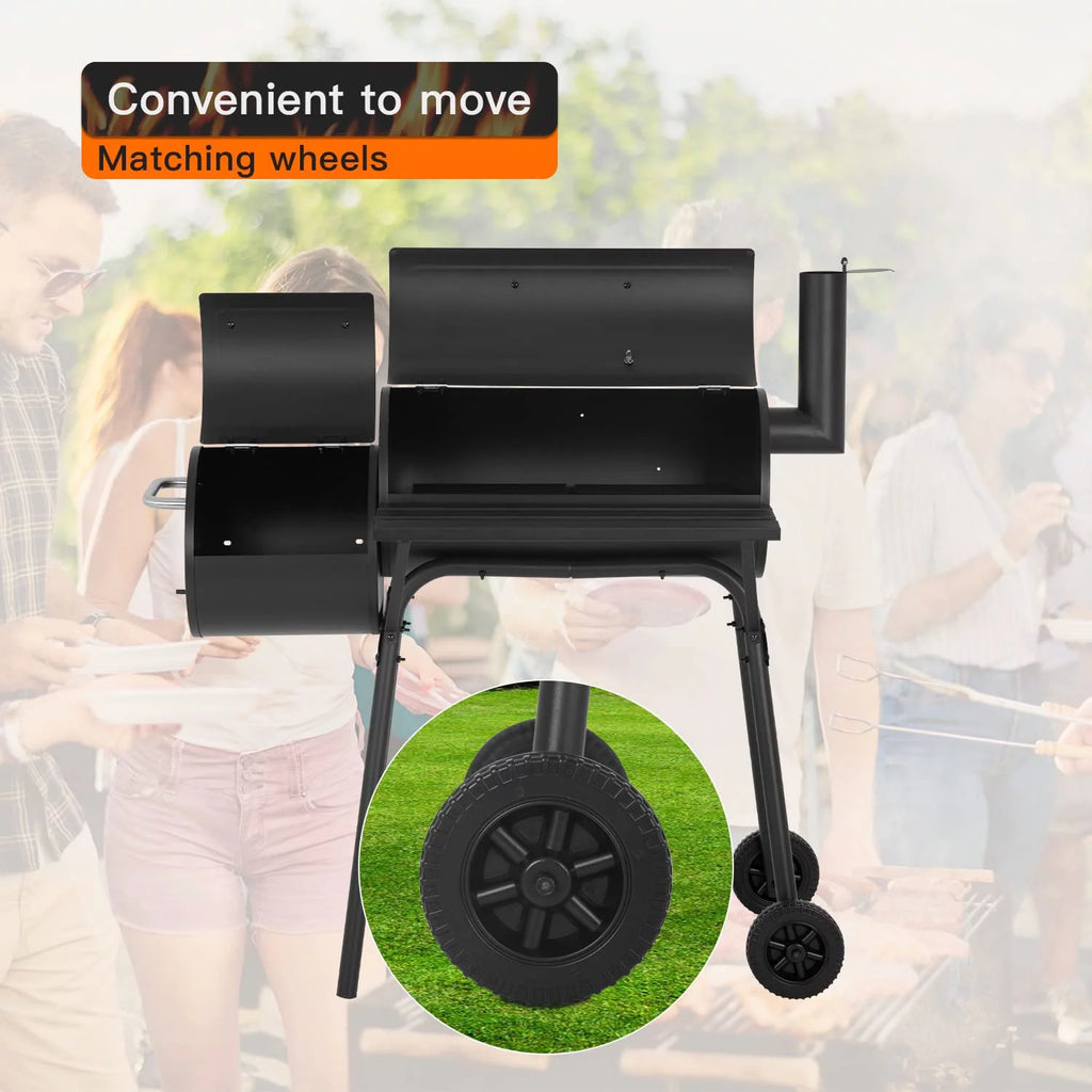 Charcoal Grills Outdoor BBQ Grill Portable Grill Offset Smoker K635679