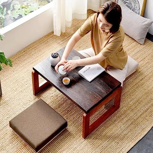 Walnut Oval Nesting Coffee Table Set of 2 with Metal Legs E5233