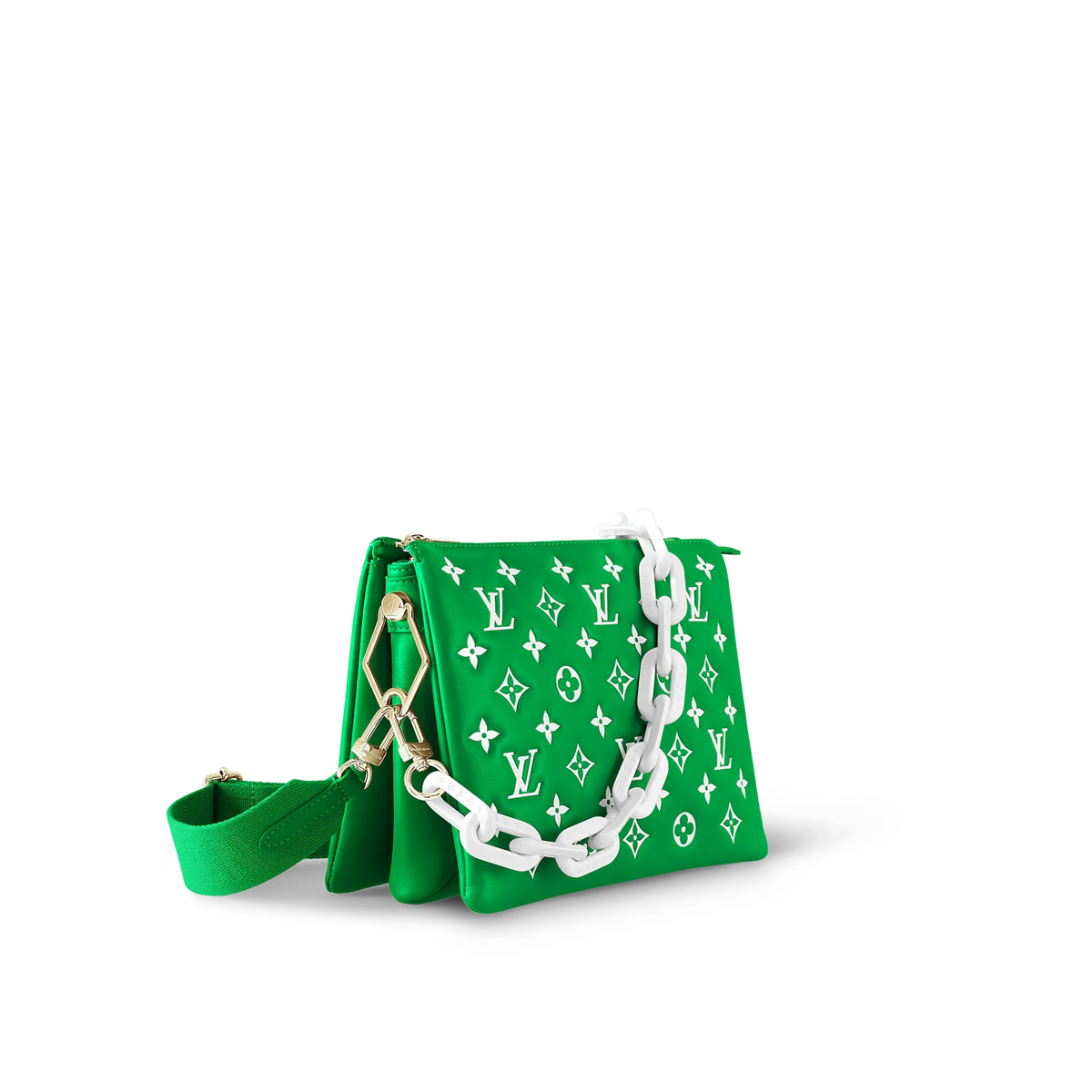 Crossbody Bag Solid Color Canvas Large Capacity D9360