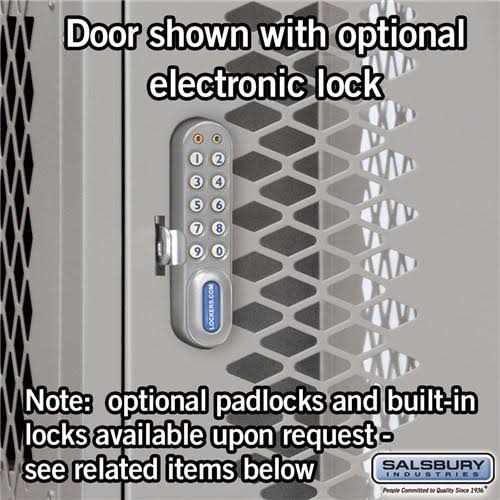 Gray Metal Locker E4225