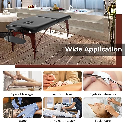Portable Folding Massage Table 84 Inch N23334