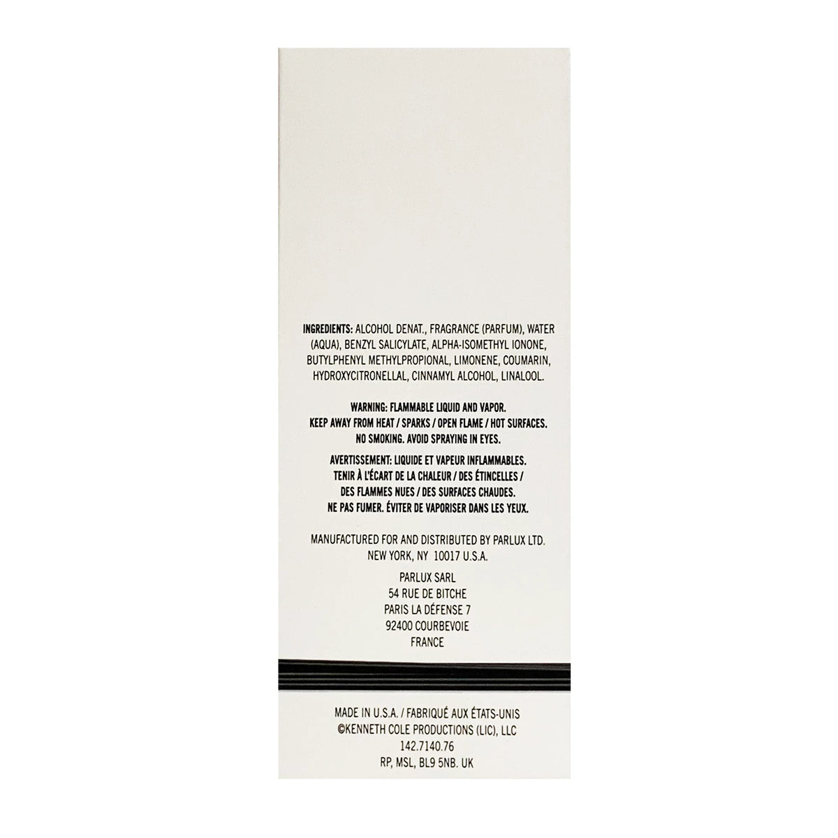 White Eau de Parfum 3.4 Oz N8003
