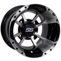 10X8 3.0 + 5.0 Machined Alloy Sport Wheels U77723