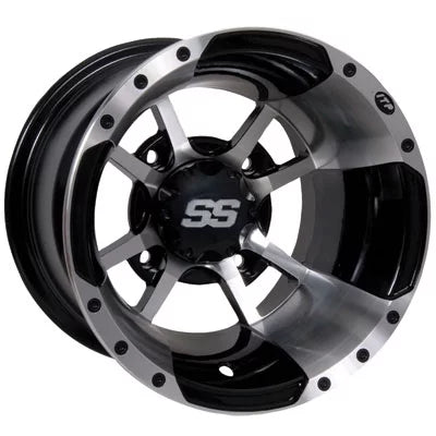 10X8 3.0 + 5.0 Machined Alloy Sport Wheels U77723